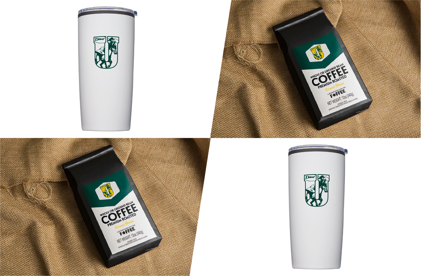 USAO Pack 5: 2 Coffees + 2 Tumblers