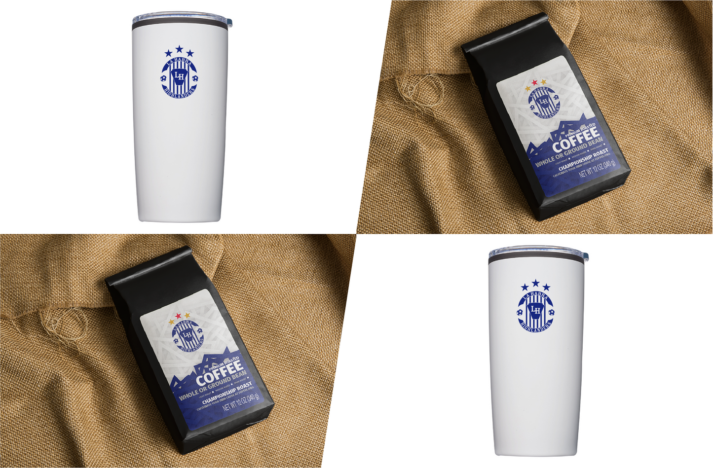 La Habra Boys Soccer Pack 5: Two Coffee, Two Tumblers